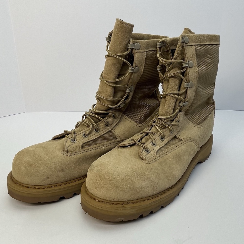 Rocky Boots Mens Size 10 Wide 790G Gore-Tex Desert Tan Military Combat Boots